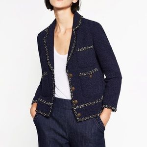 Brand New Zara Tweed Blazer
